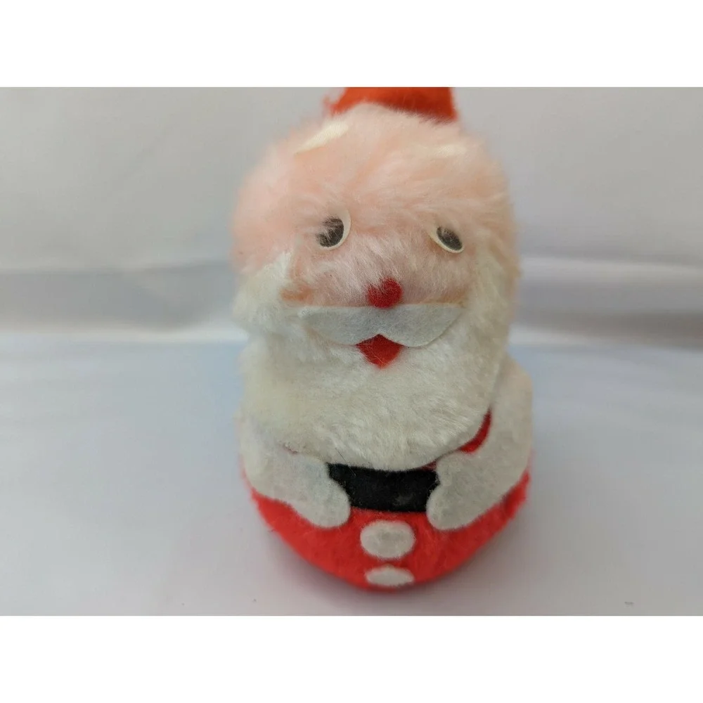 Vintage Santa Claus Ornament 6 Inch Sounds When‎ Moves